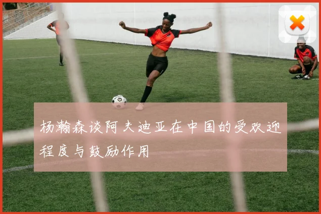 杨瀚森谈阿夫迪亚在中国的受欢迎程度与鼓励作用