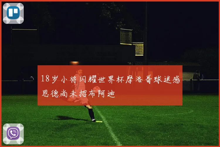 18岁小将闪耀世界杯摩洛哥球迷感恩德尚未招布阿迪